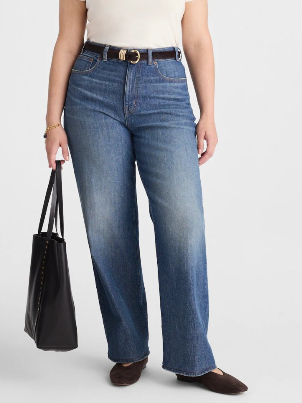 Madewell Perfect Vintage High Rise Wide-Leg Jeans Plus Size 16W NWT